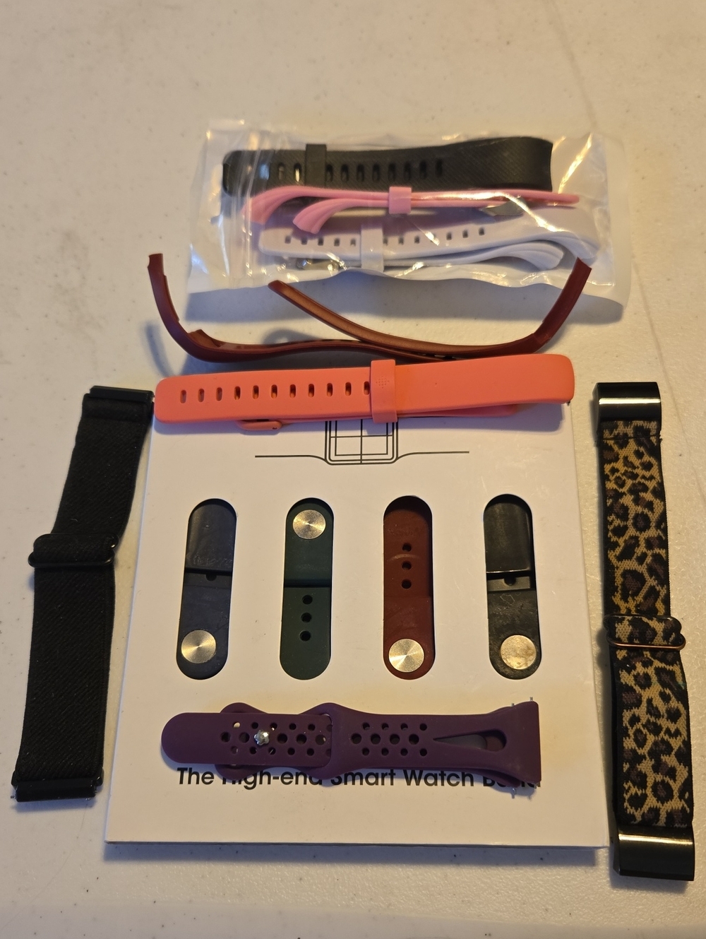Multi-Color Replacement Smartwatch Bands (12) - Various Models lot #9